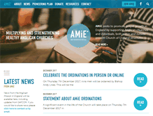 Tablet Screenshot of anglicanmissioninengland.org
